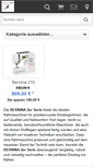 Mobile Screenshot of naehmaschinen-rauert.de